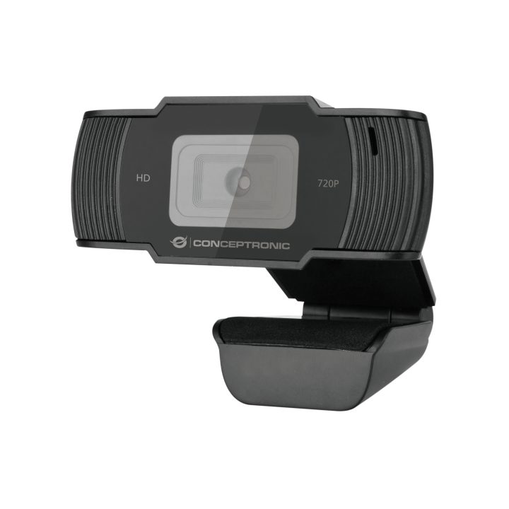 Conceptronic AMDIS05B webcam 1280 x 720 Pixéis USB 2.0 Preto
