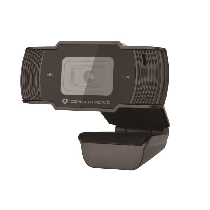 Conceptronic AMDIS05B webcam 1280 x 720 Pixéis USB 2.0 Preto