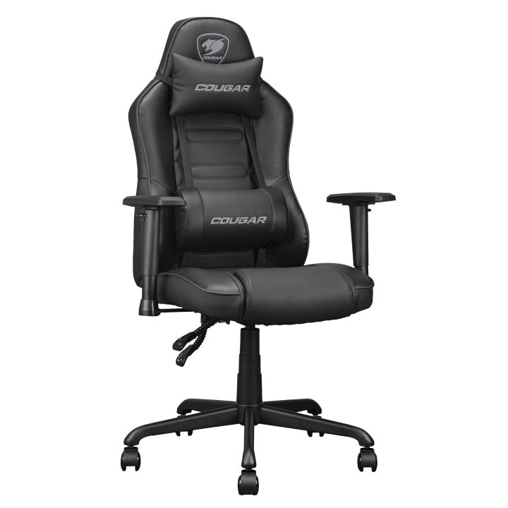 COUGAR Fusion S Black PC Gaming Chair Padded Seat Black