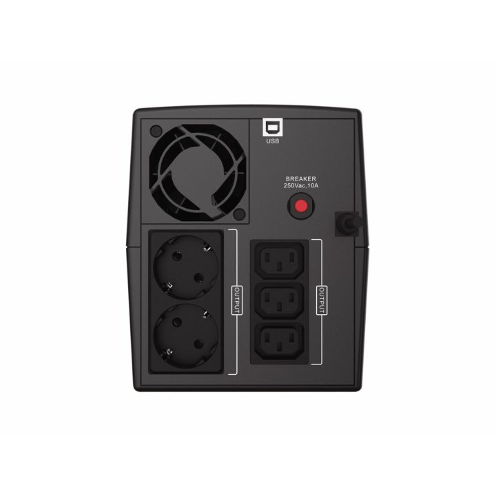 Conceptronic ZEUS08EM sistema de alimentação ininterrupta (UPS) Linha…