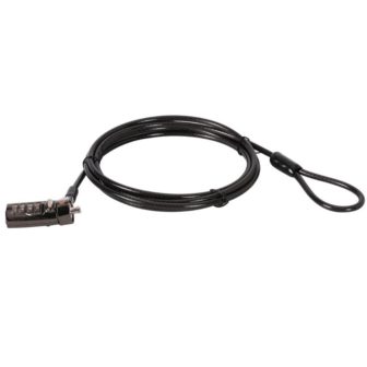 Conceptronic CUSTODIO01BN cable antirrobo Negro 1,8 m