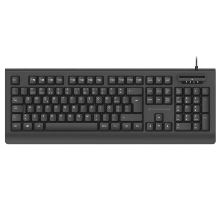 Conceptronic KAYNE01ES Office Keyboard USB QWERTY Spanish Black
