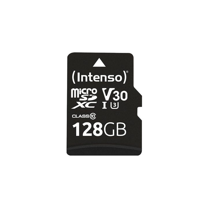 Cartão de memória micro SD Intenso 128GB profissional V30 + adaptador…