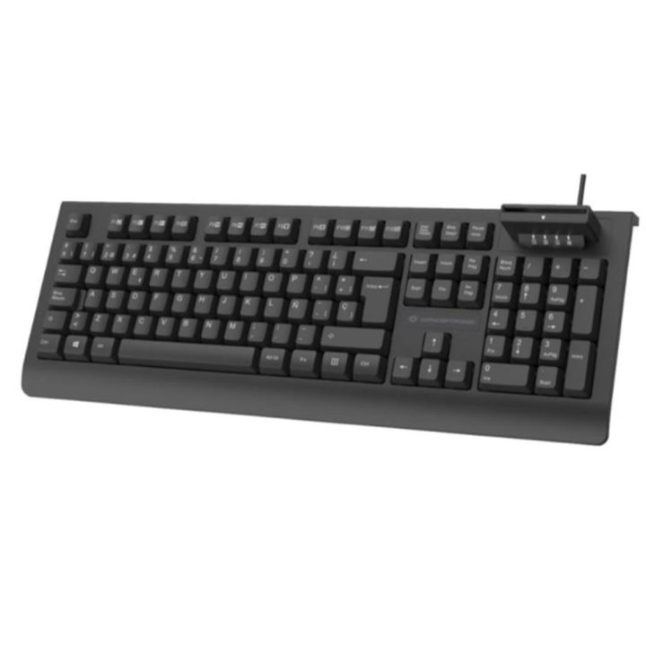 Conceptronic KAYNE01ES Office Keyboard USB QWERTY Spanish Black