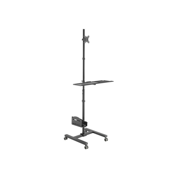 Equip Estação de trabalho móvel com um único monitor de 17"-32"