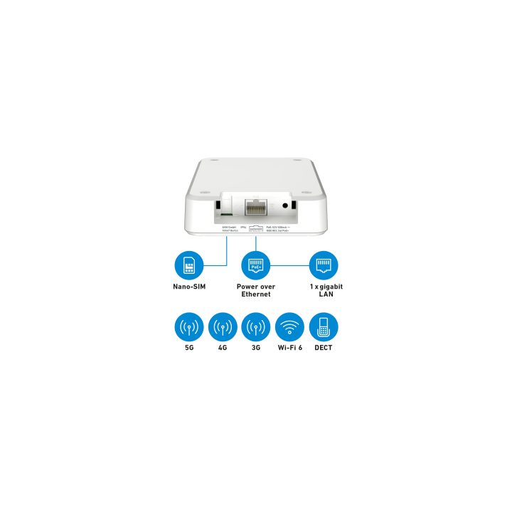 FRITZ!Box 6860 5G Edition International Wireless Gigabit Ethernet…