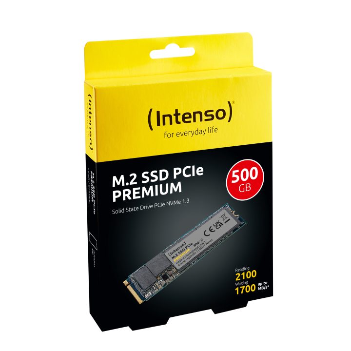 SSD interno Intenso 500GB premium NVMe (3835450)