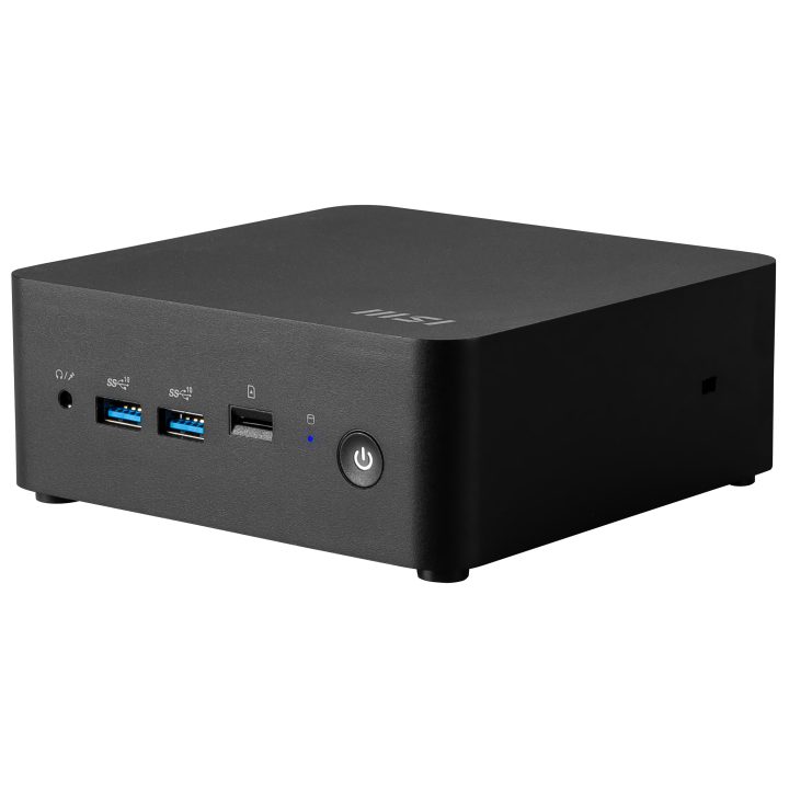 MSI CUBI NUC 1MG-206BES PC/workstation barebone 0.83L sized PC Black…
