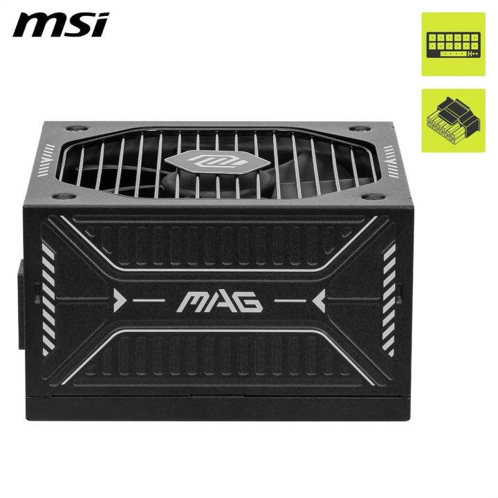 MSI MAG A750GLS PCIE5 Power Supply Unit 750 W 24-pin ATX ATX Black