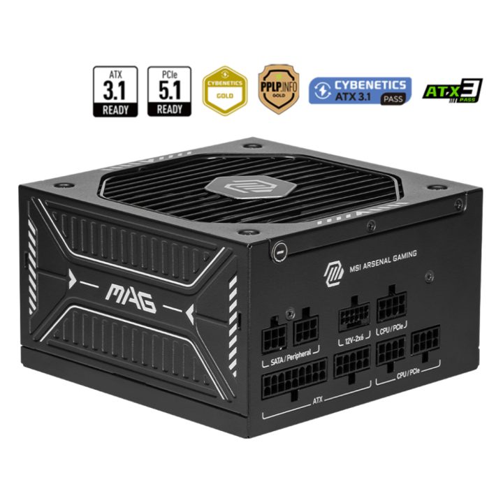 MSI MAG A750GLS PCIE5 unidad de fuente de alimentación 750 W 24-pin…