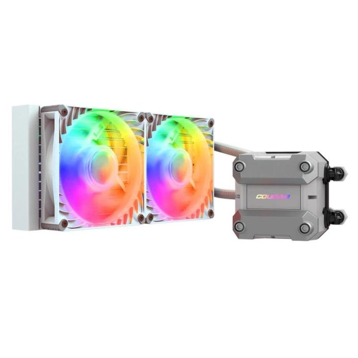 COUGAR CGR-PSDUTRGB-W-240 CPU All-in-One Liquid Cooling System 12 cm…