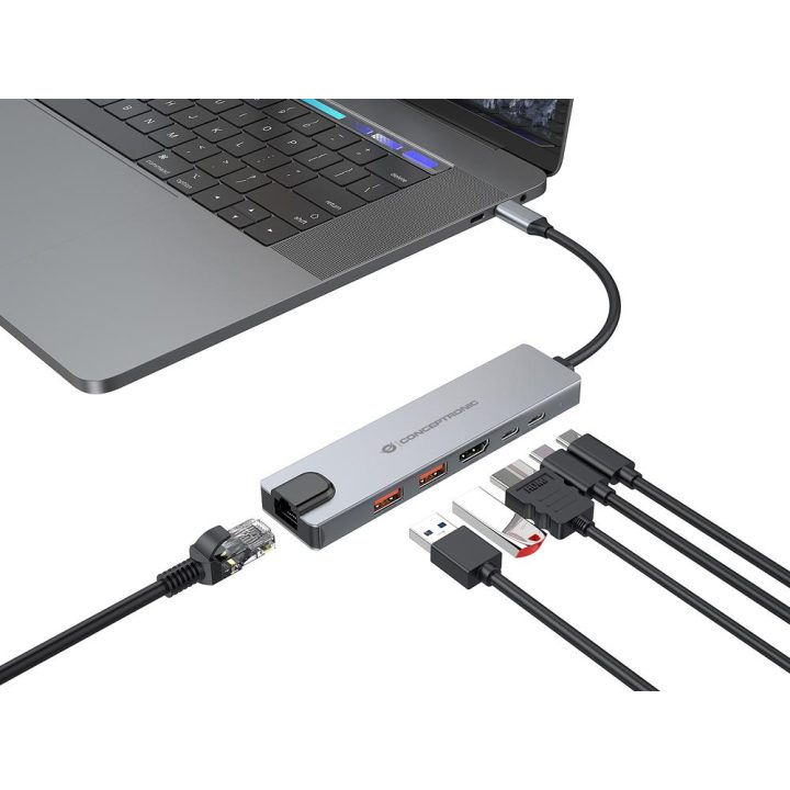 Conceptronic DONN29G base para portátil e replicador de portas Com…