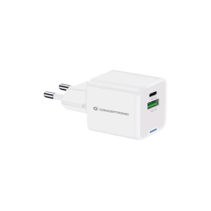 Conceptronic ALTHEA15W Universal Mobile Device Charger White AC Power…