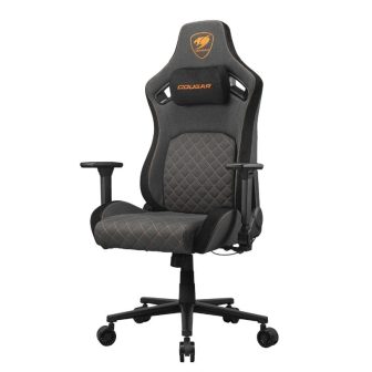COUGAR CGR-DFF-GRB Silla para videojuegos de PC Asiento acolchado…