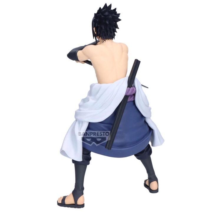 Banpresto Naruto Shippuden Grandista Sasuke Uchiha Figure (PZ71145P)