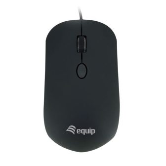 Equip 245114 rato de escritório ambidestro USB tipo A óptico 1600 DPI