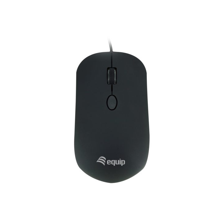 Equip 245114 Ambidextrous Optical Mouse USB Type-A 1600 DPI